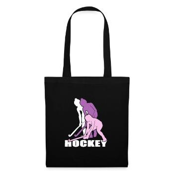 Field Hockey Hockey Player Hockey Girl - Tote Bag - black - Front