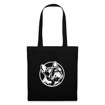 French bulldog - Tote Bag - black - Front
