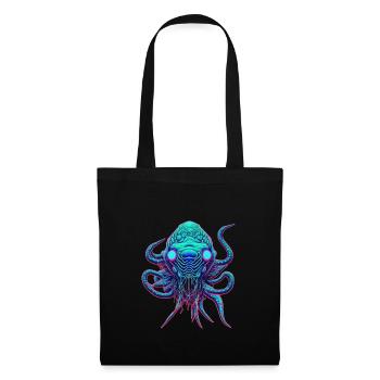 Deep Sea Creature - Stoffbeutel - Schwarz - Vorne