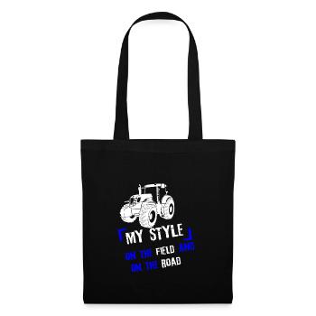 My style on the field - Tote Bag - black - Front