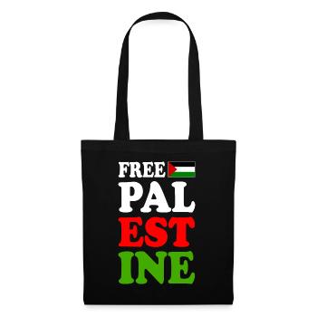 Free palestine - Tote Bag - black - Front