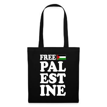Free palestine - Tote Bag - black - Front
