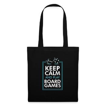 Board Game Gift Role-playing Game Chess Dice - Tote Bag - black - Front