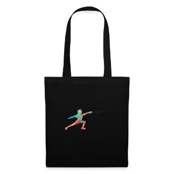 Fencing and fencing PopArt - Tote Bag - black - Front