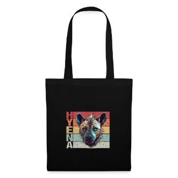 Evil Hyena Retro style - Tote Bag - black - Front