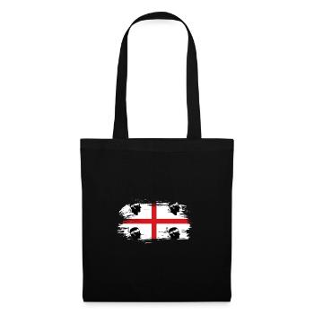 Drapeau vintage de Sardaigne - Sac en tissu - noir - Devant