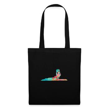 Yoga and Pilates in PopArt - Tote Bag - black - Front