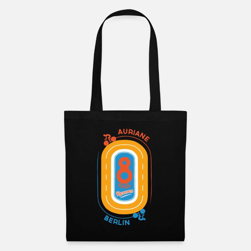 course de 8 jours - Sac en tissu - noir