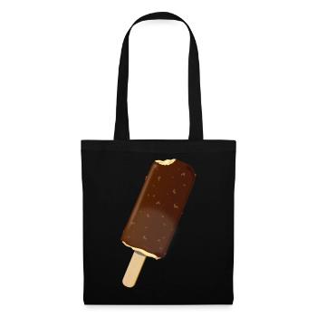 Eis - Stoffbeutel - Schwarz - Vorne