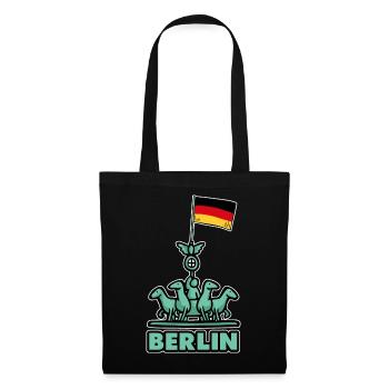 Berlin - Tote Bag - black - Front