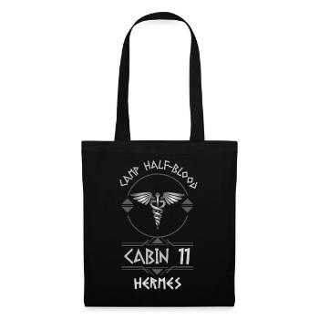 Cabin #11 in Camp Half Blood, Child of Hermes - Tote Bag - black - Front