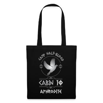 Cabin #10 in Camp Half Blood, Child of Aphrodite - Tote Bag - black - Front