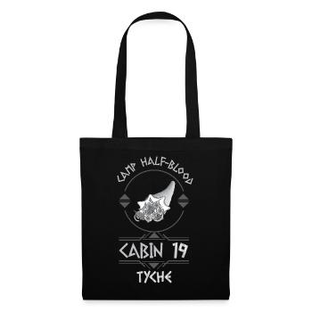 Cabin #19 in Camp Half Blood, Child of Tyche - Tote Bag - black - Front