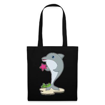 Dolphin Starfish - Tote Bag - black - Front