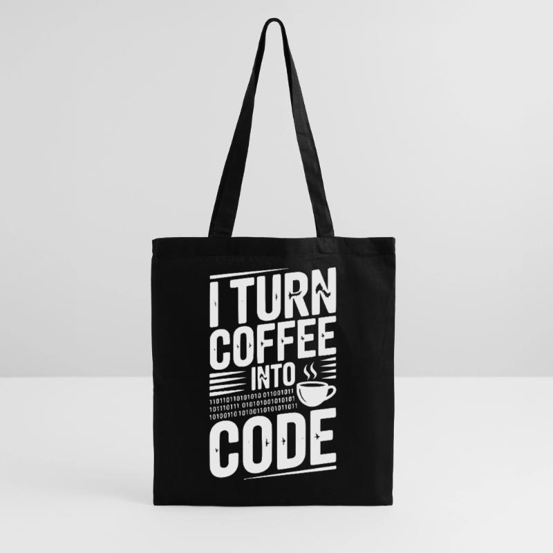 Je transforme le café en code Sac en tissu