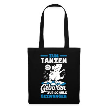 Danser - Sac en tissu - noir - Devant