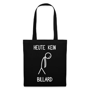 No billiards today funny billiards billiard player - Tote Bag - black - Front
