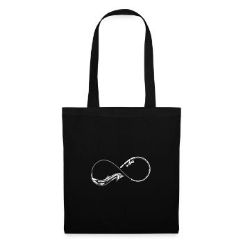 Pêche Pêche Infinity - Sac en tissu - noir - Devant