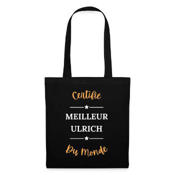 Certifié meilleur ulrich du monde - Sac en tissu - noir - Devant