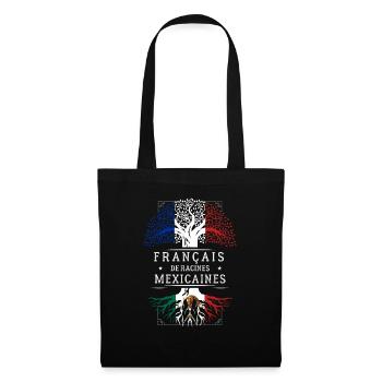 Racines Mexicaines - Sac en tissu - noir - Devant