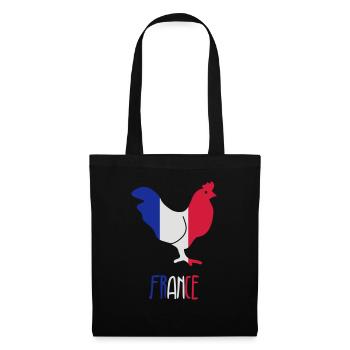 France Français Française French Frankreich - Tote Bag - black - Front