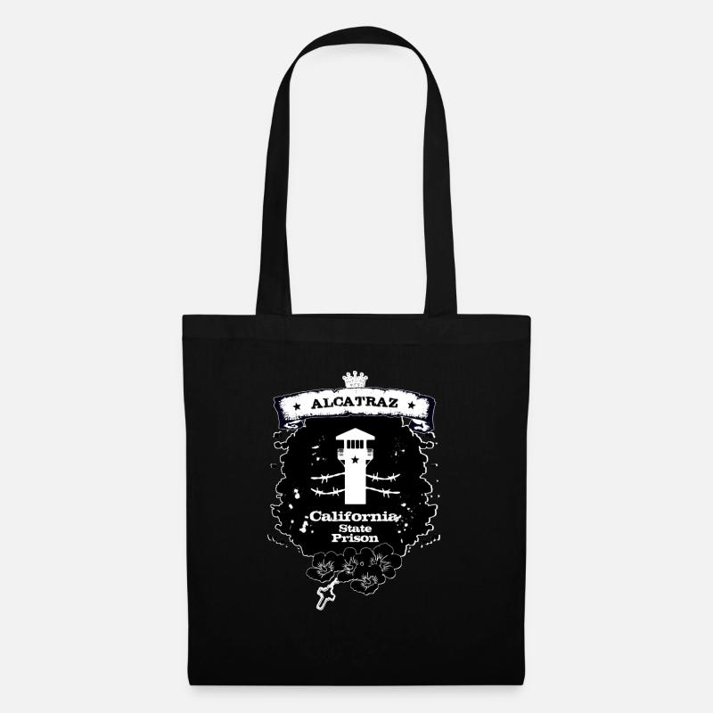 Alcatraz - Sac en tissu - noir