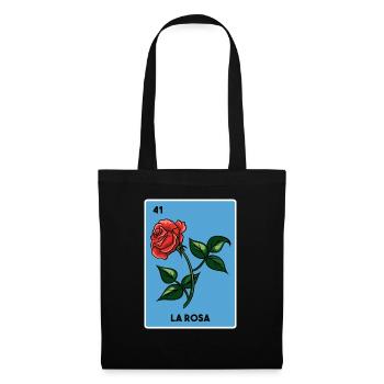 Mexican Bingo Grunge Lottery Gift - Mexican Lotter - Stoffbeutel - Schwarz - Vorne