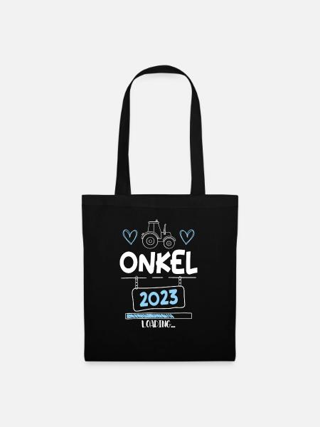 Onkel 2023 Loading - Stoffbeutel - Schwarz