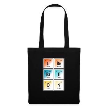 Liberation | Periodic Table of Elements - Tote Bag - black - Front