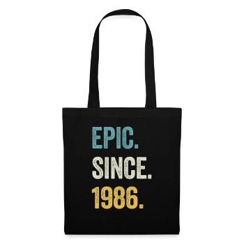 38e anniversaire 38 ans d’épopée depuis 1986 - Sac en tissu - noir - Devant