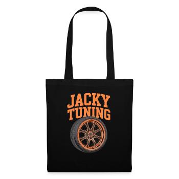 Jacky Tuning - Sac en tissu - noir - Devant