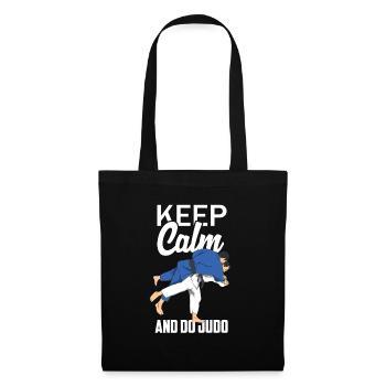 Judo - Sac en tissu - noir - Devant