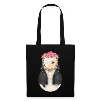 Matryoshka Rosa - Tote Bag - black - Front