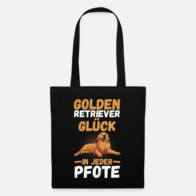 GOLDEN RETRIEVER - Stoffbeutel - Schwarz