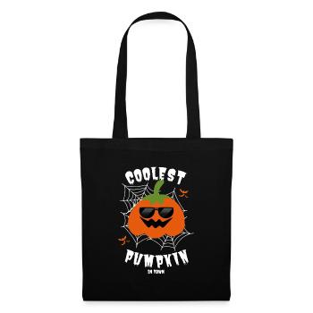Citrouille la plus cool de tous les temps Halloween - Sac en tissu - noir - Devant