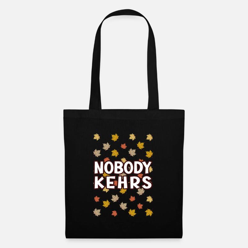 Nobody Kehrs - Stoffbeutel - Schwarz