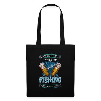 Fishing Fish Bait Sport - Tote Bag - black - Front