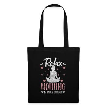 Yoga Peace Namaste Karma - Tote Bag - black - Front