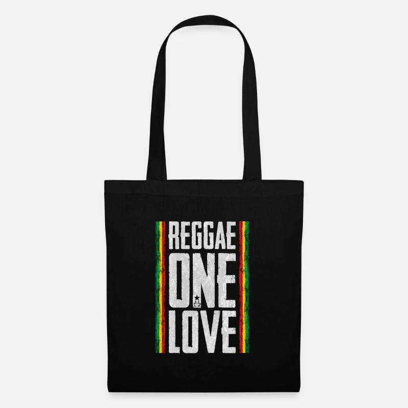 reggae one love - Tote Bag - black