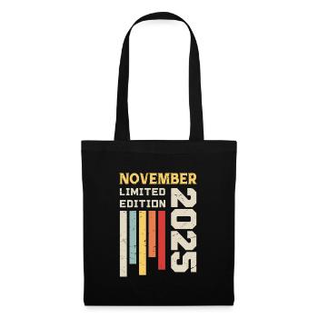 November 2025 Birthday Gift - November 2025 - Tote Bag - black - Front
