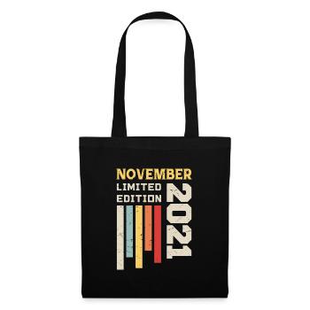 November 2021 Anniversary Gift - November 2021 - Tote Bag - black - Front