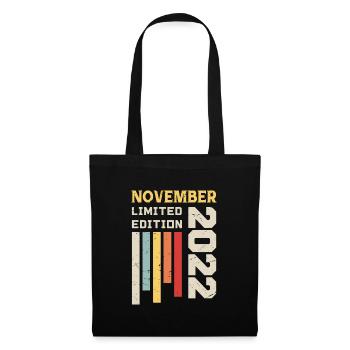 November 2022 Birthday Gift - November 2022 - Tote Bag - black - Front