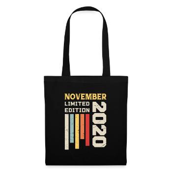 November 2020 Birthday Gift - November 2020 - Tote Bag - black - Front