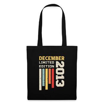 Décembre 2013 - Cadeau anniversaire Décembre 2013 - Sac en tissu - noir - Devant