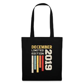December 2019 - Birthday Gift December 2019 - Tote Bag - black - Front