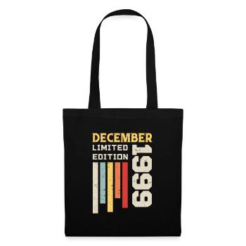 December 1999 - December 1999 Birthday Gift - Tote Bag - black - Front