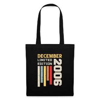 December 2006 - December 2006 Birthday Gift - Tote Bag - black - Front