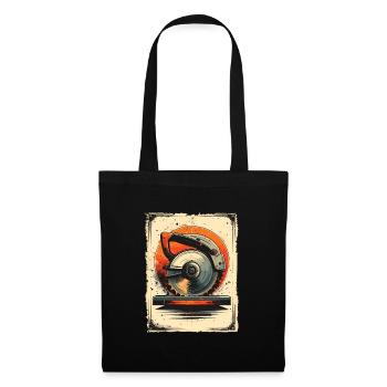 Charpentier Chambres de charpentier Craftsman Bois - Sac en tissu - noir - Devant