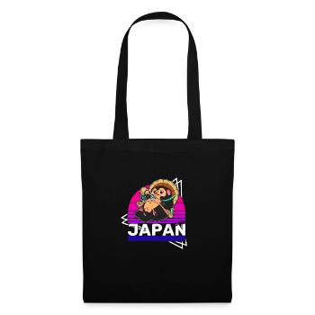 Raccoon Dog Raccoon Dog Enok Japon - Sac en tissu - noir - Devant