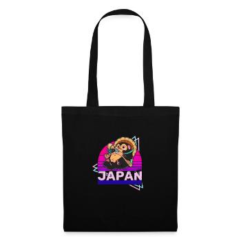 Raccoon Dog Raccoon Dog Enok Japon - Sac en tissu - noir - Devant